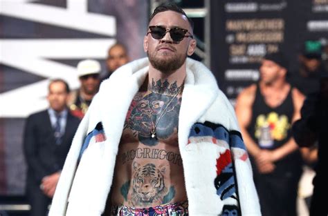 conor mcgregor gucci mink jacket price|OTD: Conor McGregor arrives fashionably late, rocking Gucci .